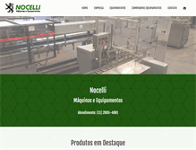 Tablet Screenshot of envasadora.com.br